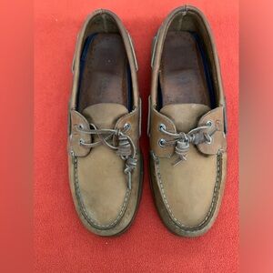 Sperry Men's Tan Leather Boat Shoes